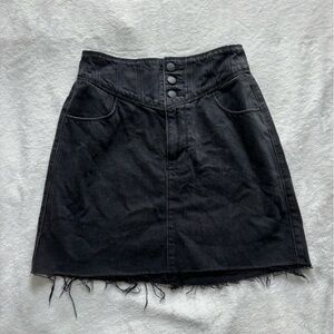 Hollister Ultra-High-Rise Denim Skirt